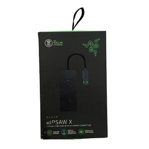 Razer Ripsaw X USB Capture Card / Dongle - 4K 30 - USB 3.0 - HDMI 2.0